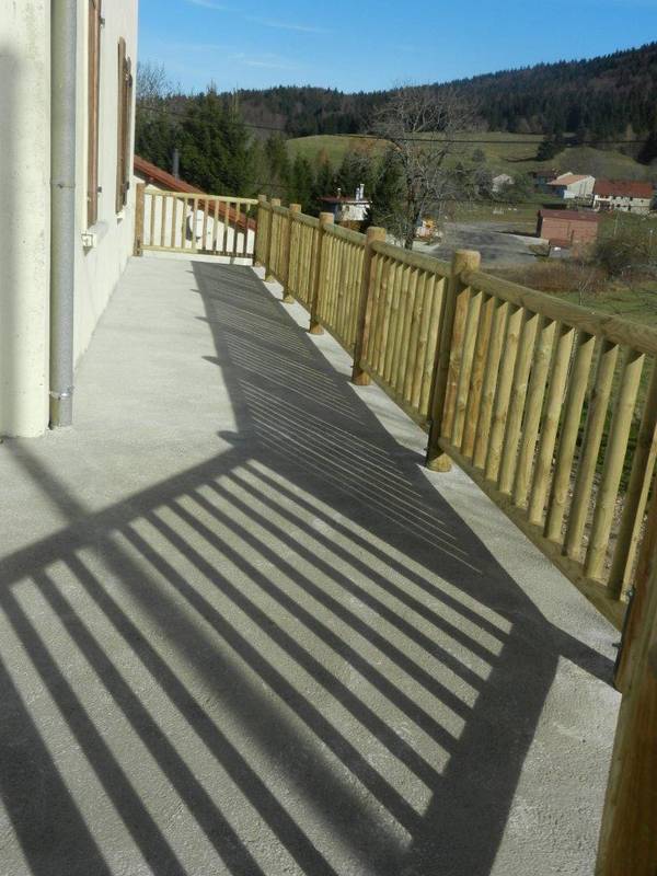 Clôture balustre en 90cm — SNMB Menuiserie Bertin