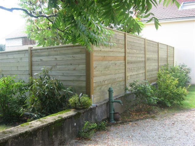 Pare vue bois 27mm — SNMB Menuiserie Bertin