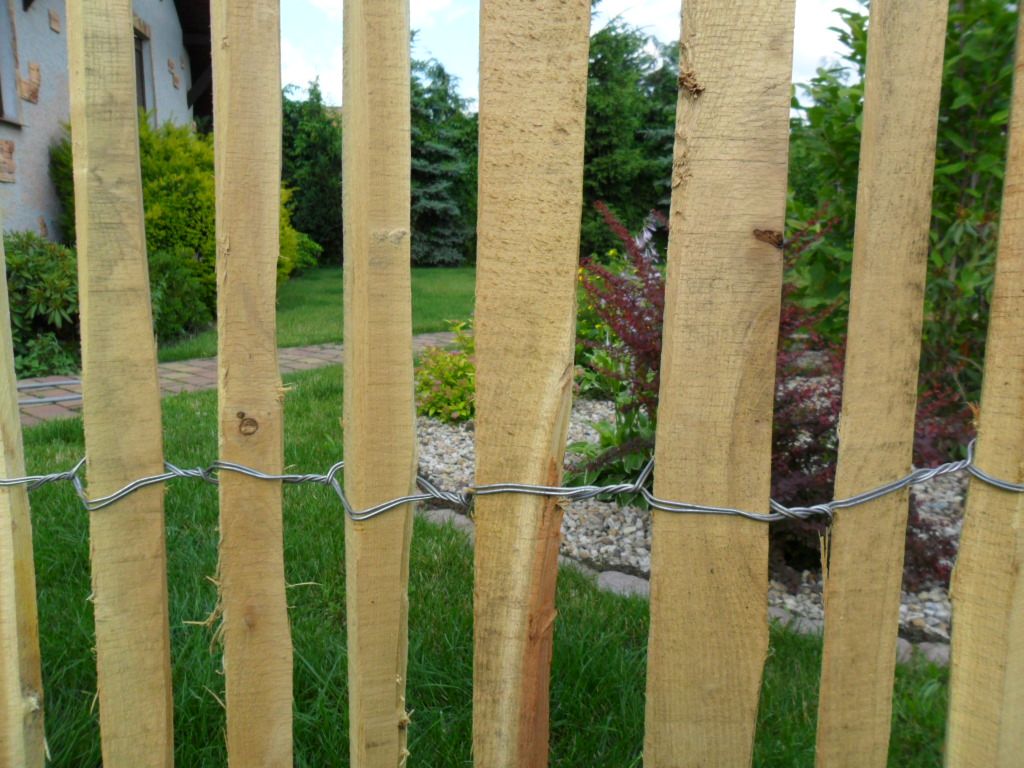 Ganivelle acacia 1m20 — SNMB Menuiserie Bertin