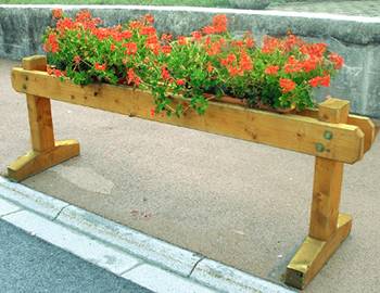 Passage interdit fleuri — SNMB Menuiserie Bertin