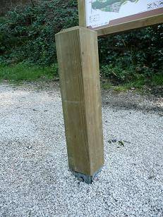 Borne amovible pompier — SNMB Menuiserie Bertin