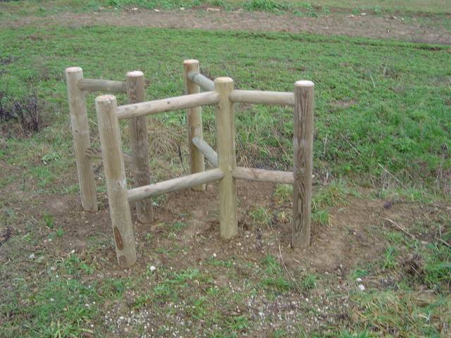 Chicane pour clôture agricole : SNMB Menuiserie Bertin