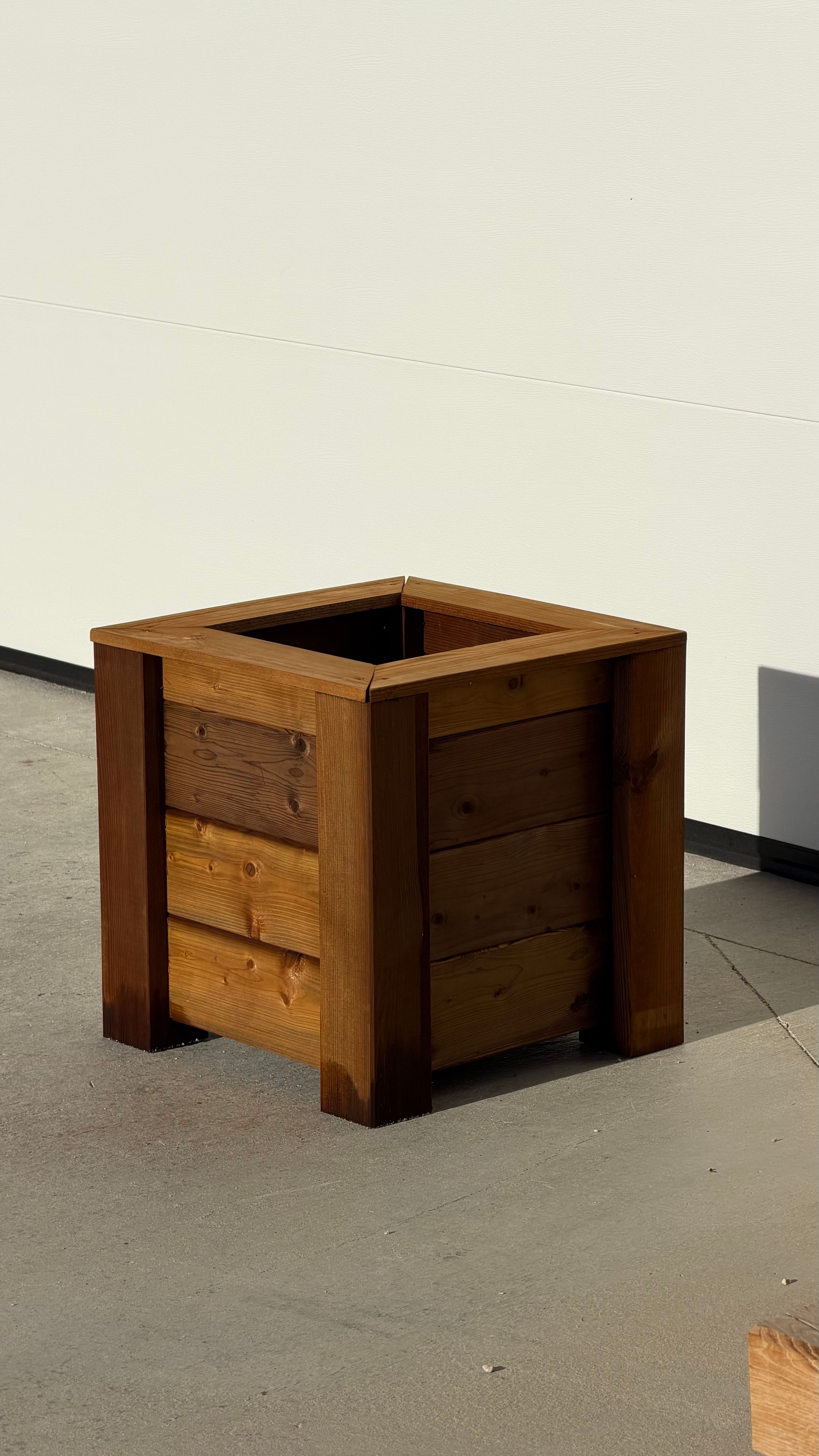 Jardinière citadine en bois, fabrication française SNMB — bois autoclave classe 4