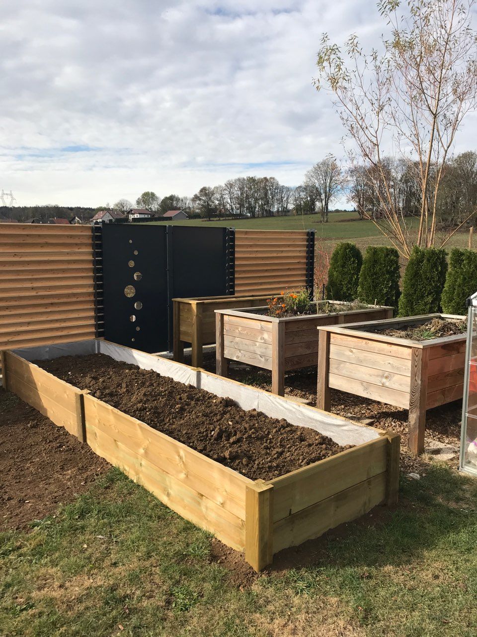 Bac potager en bois, fabrication française SNMB — bois autoclave classe 4