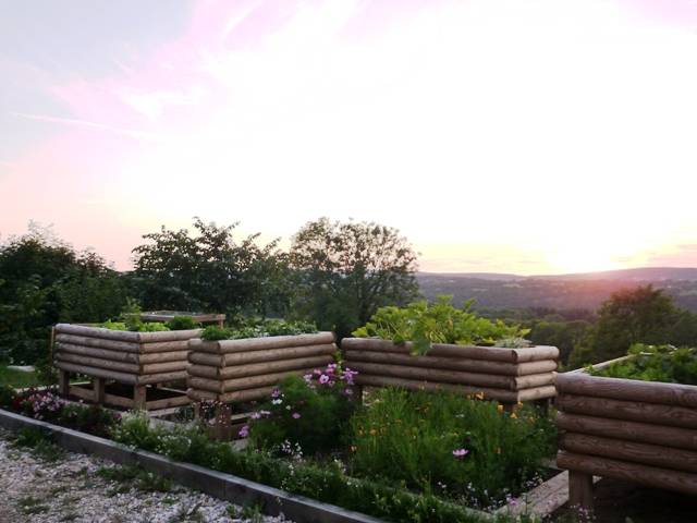 Potager a hauteur — SNMB Menuiserie Bertin