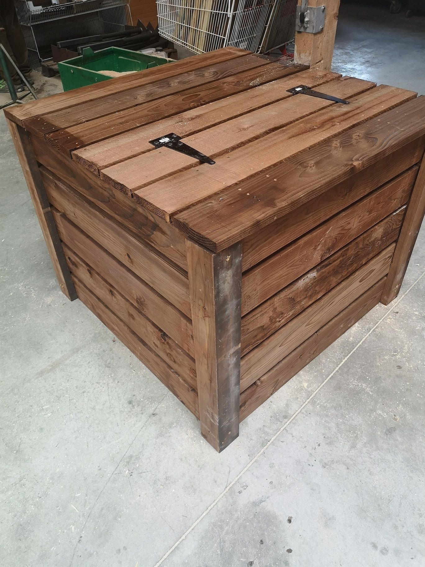 Composteur bois 1000 L, fabrication française SNMB — bois autoclave classe 4