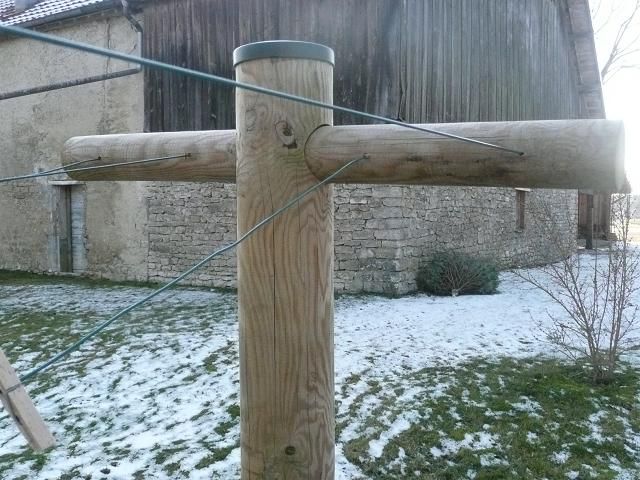 Etendoir a linge — SNMB Menuiserie Bertin