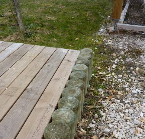 Bordure en bois — SNMB Menuiserie Bertin