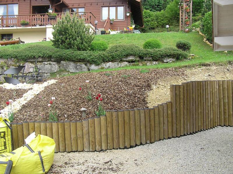 Talutage rondins — SNMB Menuiserie Bertin