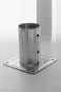 Pied de poteau rond a sceller — SNMB Menuiserie Bertin