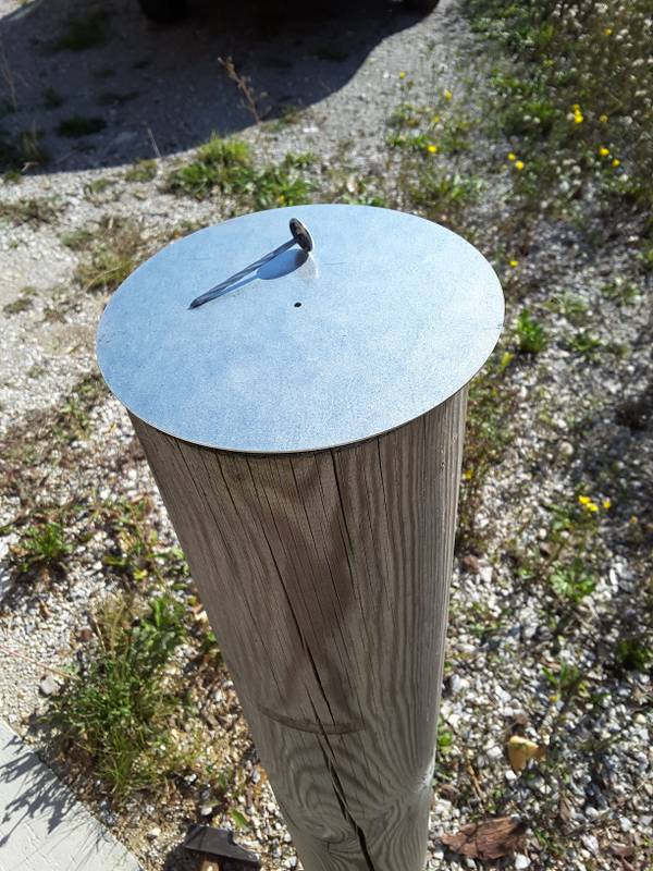 Protection poteau rond — SNMB Menuiserie Bertin