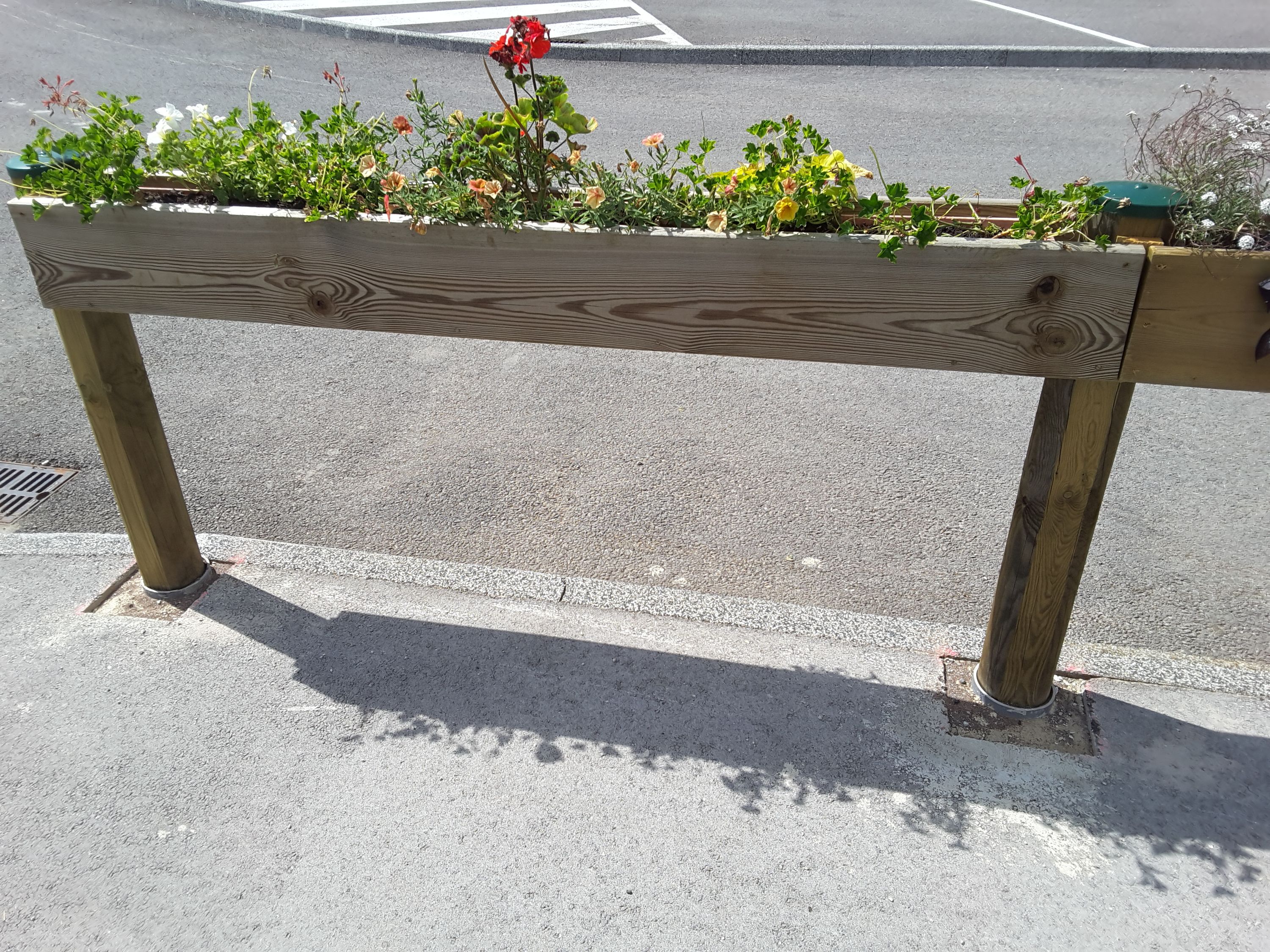 Jardinière en bois, fabrication française SNMB — bois autoclave classe 4