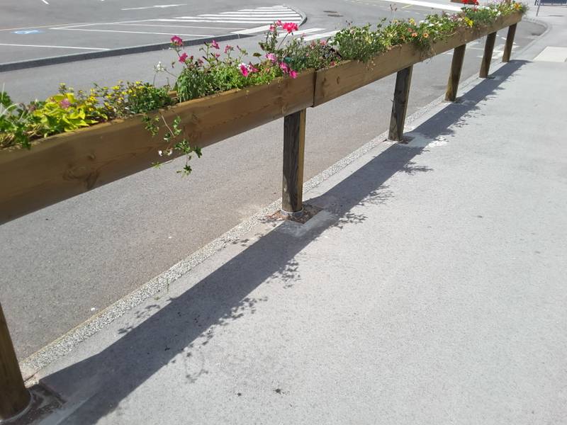 Jardinière en bois, fabrication française SNMB — bois autoclave classe 4
