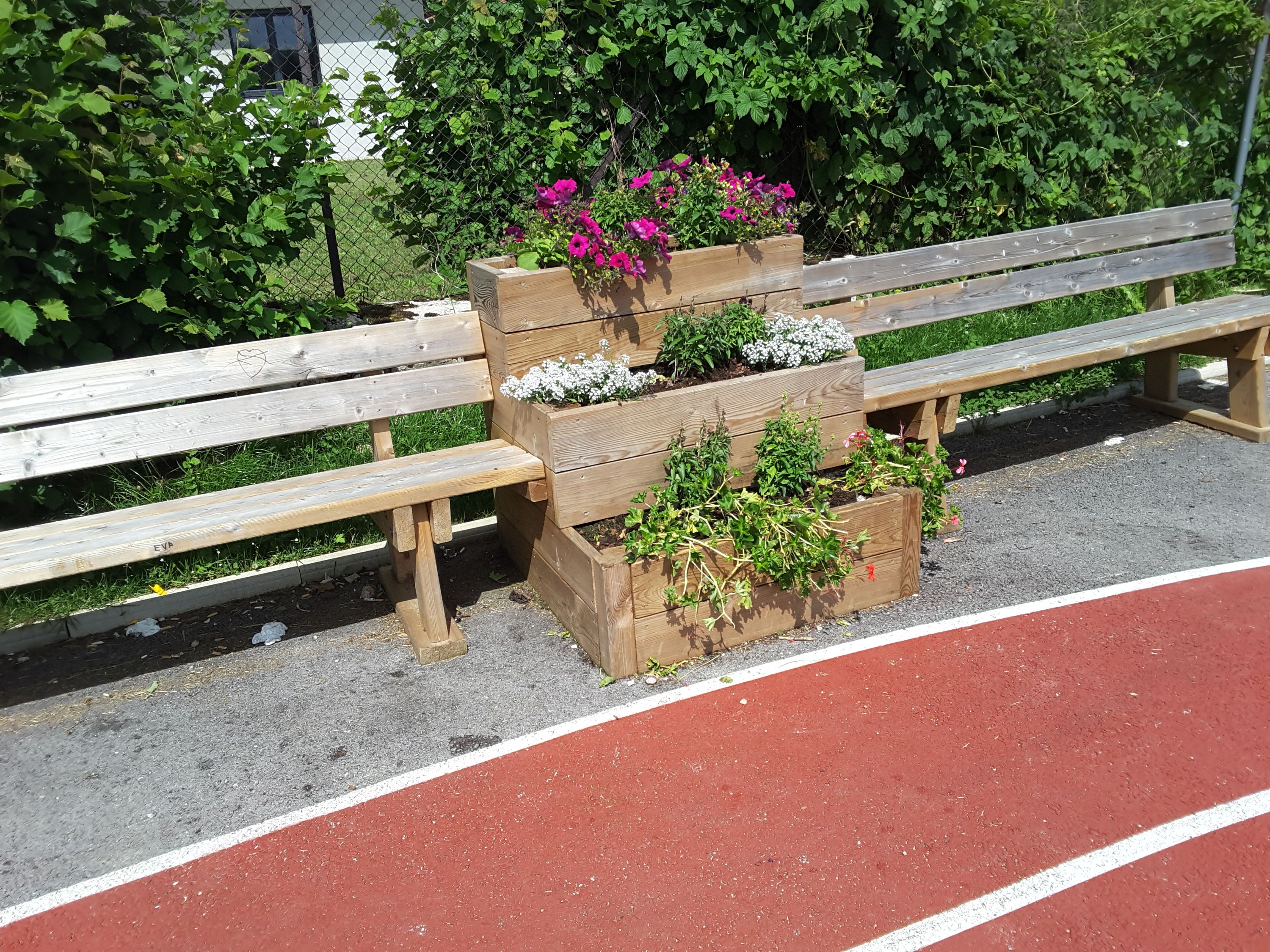 Jardinière en bois, fabrication française SNMB — bois autoclave classe 4