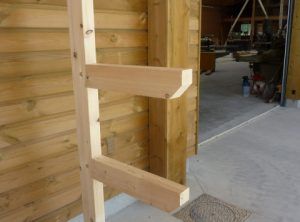 Rack en bois — SNMB Menuiserie Bertin