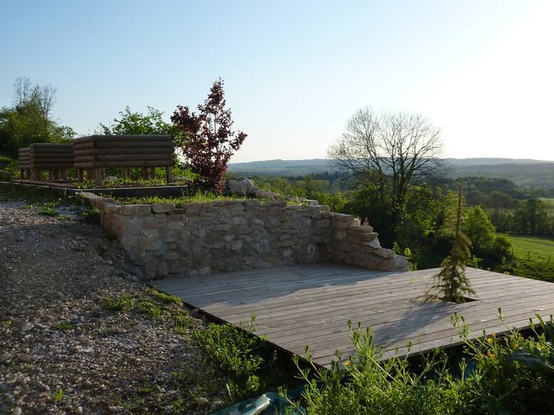 Terrasse en pin autoclave — SNMB Menuiserie Bertin