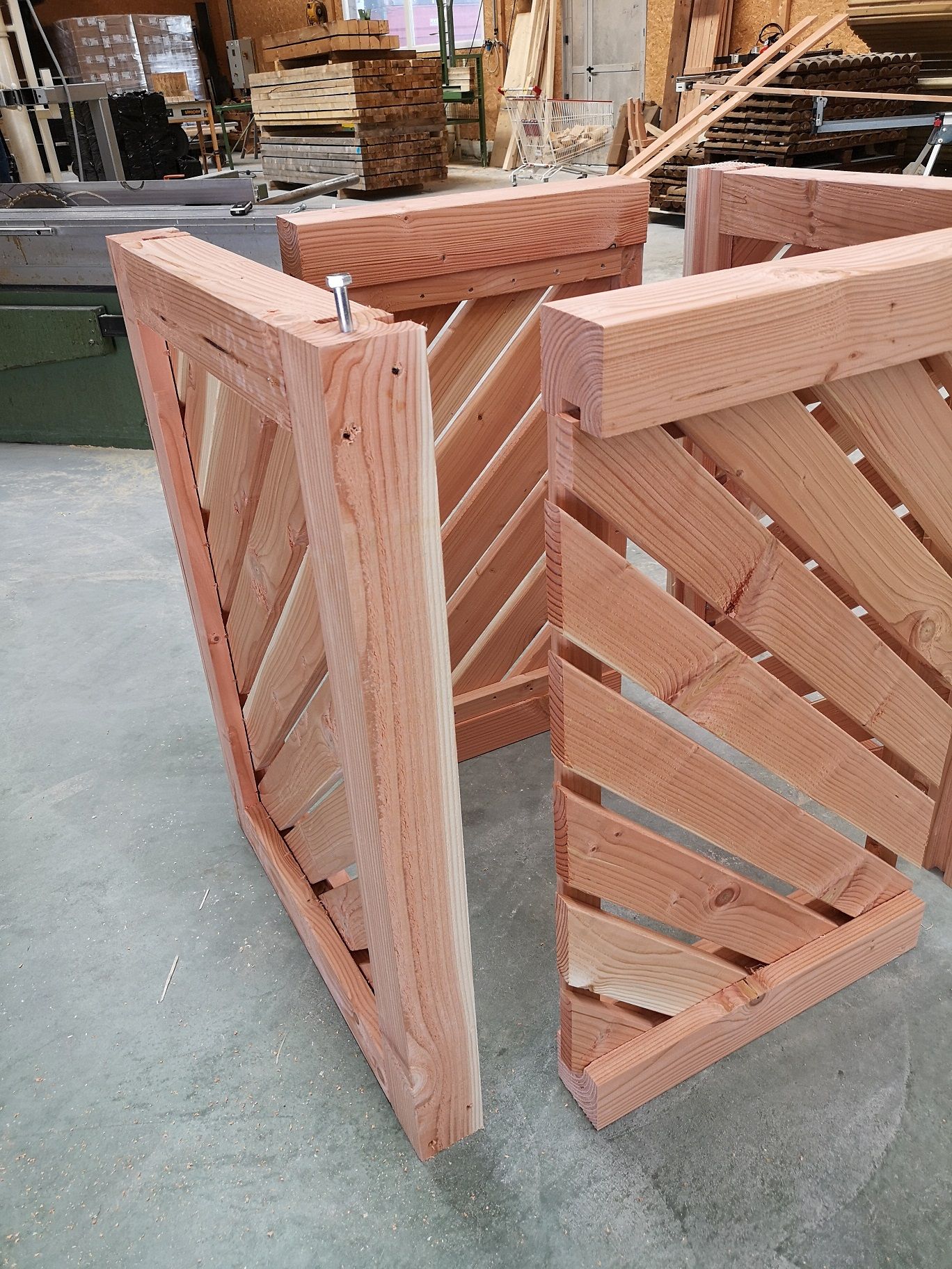 Tour d'arbre en bois, fabrication française SNMB — bois autoclave classe 4