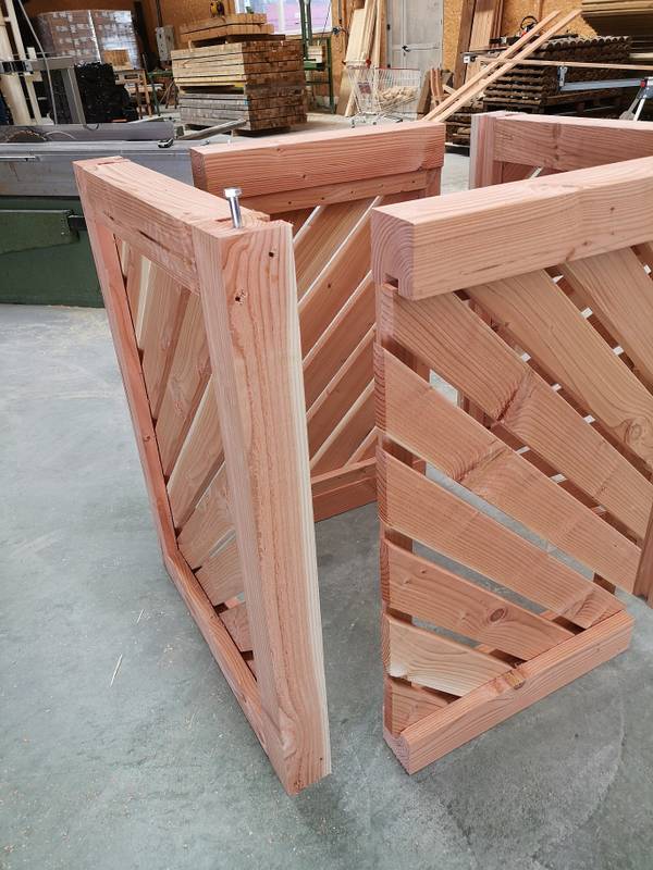 Tour d'arbre en bois, fabrication française SNMB — bois autoclave classe 4