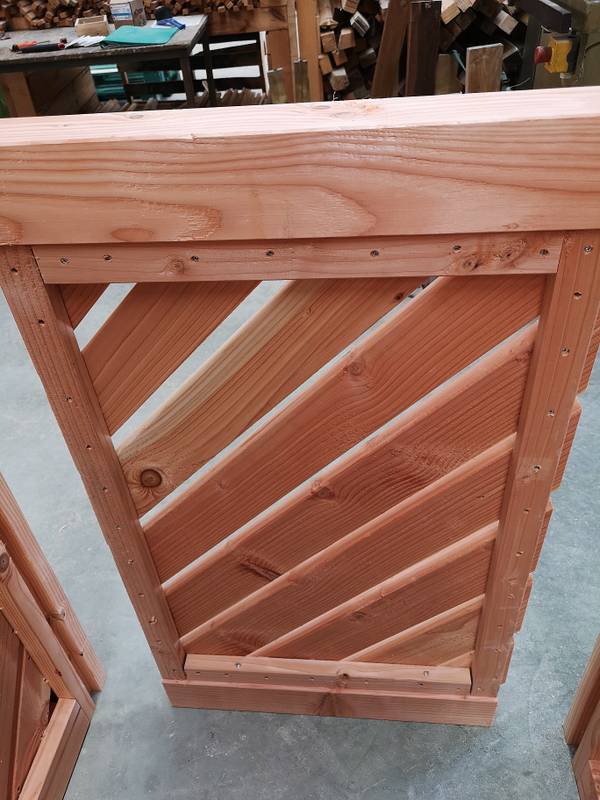 Tour d'arbre en bois, fabrication française SNMB — bois autoclave classe 4