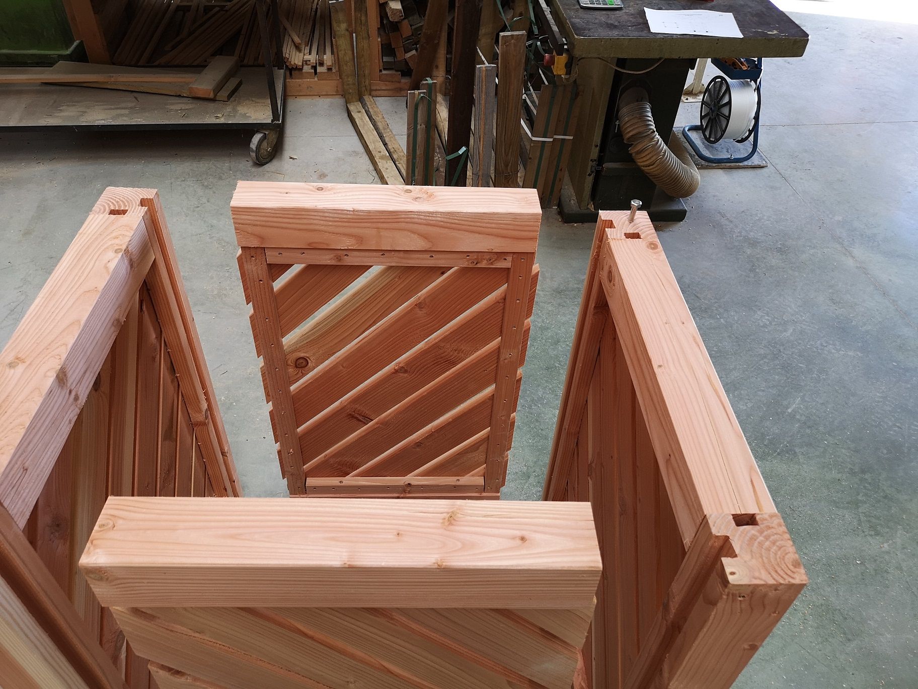 Tour d'arbre en bois, fabrication française SNMB — bois autoclave classe 4