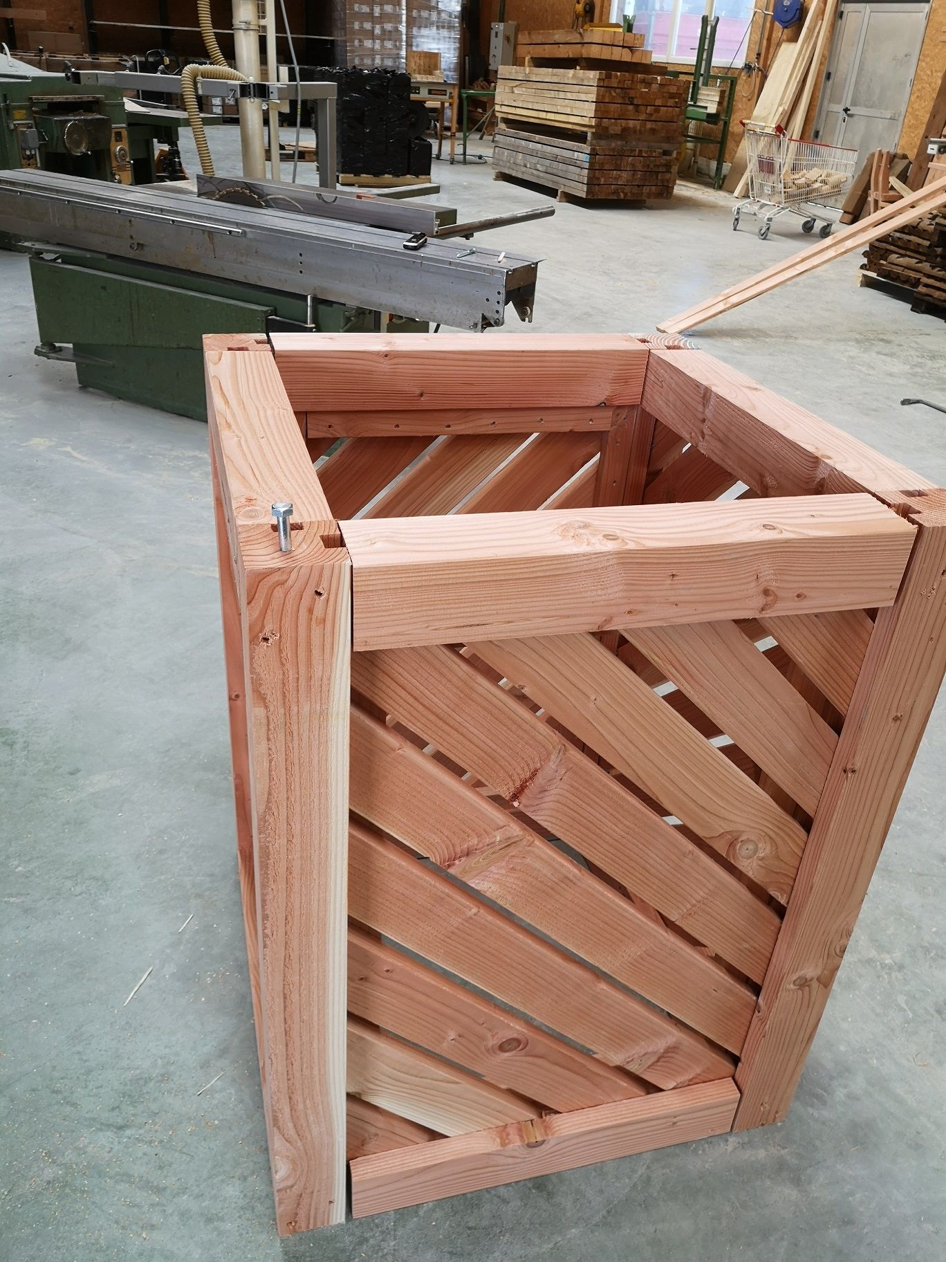 Tour d'arbre en bois, fabrication française SNMB — bois autoclave classe 4